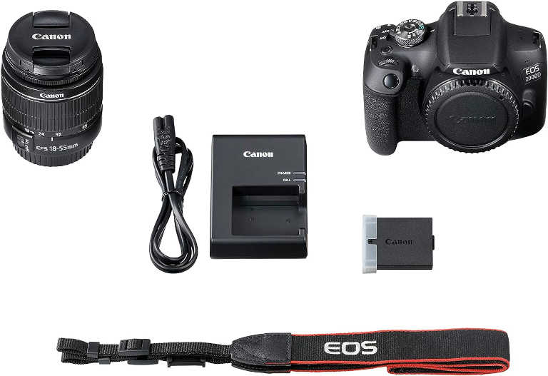 Les secrets du Canon EOS 2000D : l'appareil photo incontournable pour débuter